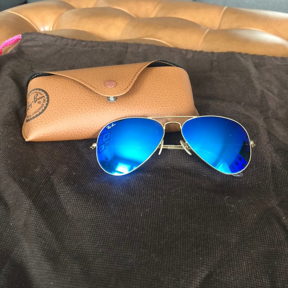 Ray-Ban Blue Lens Aviator